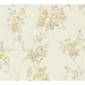 A.S. Création KLASSIEK BLOEMEN BEHANG - Beige Creme Bruin - AS Creation Romantico
