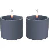 Tenderflame Breeze 8 2-pack Navy blauw - Tafelhaard - Binnen en Buiten