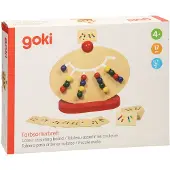 Goki KLEURENRANGSCHIKSPEL 23x28cm, met 16 voorbeeldplaatjes, 4+ 4