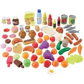 Ecoiffier 100% Chef Speelgoed Eten, 75dlg.