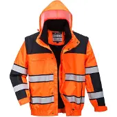 Portwest Hi Vis Klassieke Bomberjack | Maat: S