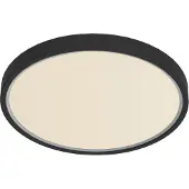 Nordlux LED Plafonniere Noxy 17W 3000/4000K 35cm zwart - 4802379