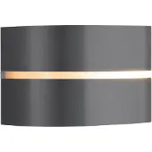 Nordlux Wandlamp buiten Sibelis, dimbaar, zwart, Kunststof, Wandlamp buiten
