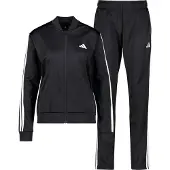 Adidas Trainingspak 'Dayready' zwart / wit