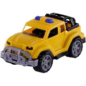 Cavallino Trendy Jeep, geel, 22 cm
