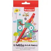 Bruynzeel mega kleurpotloden set 12