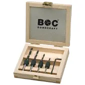 Bohrcraft Houtspiraalboren met verzinker set