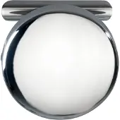 Wenko wandhaak Basic 6,5 cm RVS chroom/zilver