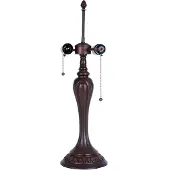 Clayre & Eef Lampenvoet tafellamp tiffany Ø 17x60 cm kunststof lampvoet