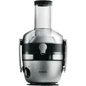 Philips Avance Collection centrifugaal sapcentrifuge, 2,0 liter, extra grote vulopening, QuickClean, 1100 watt, zilver (HR1921/20)