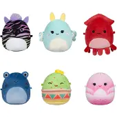 Squishmallows Knuffel Pluche Micromallows - Elin, Altman, Gideon, Agnolo, Safiyah, Connie, 6-Pack