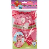 Heless Poppenmuts "alpaca Oscar" 35-45 Cm Roze