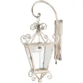 Clayre & Eef Wandlamp 31x39x79 cm ijzer glas muurlamp