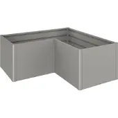 Biohort MoestuinBox L2x1 Kwartsgrijs metallic (68025)