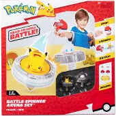 Pokémon - Battle Spinner 2 Pack with Stadium Pikachu, Mew, Poke Ball, & Poke Ball