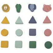 Trixie Houten Vormendoos – Educatief Speelgoed Peuter – FSC Hout – Vanaf 18 Maanden – Vormsorteerder met Dieren