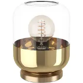 Eglo Maryvilla Tafellamp - E27 - Ø 17 cm - Goud - Classic - Retro - Vintage