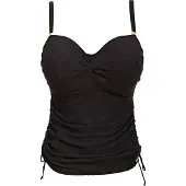 Fantasie Ottawa UW Twist Front Tankini Dames Bikinitopje - Zwart