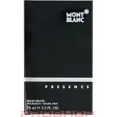 Mont Blanc Presence For Men Edt Spray 75ml.