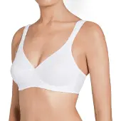 Triumph - Elegant Cotton N - WHITE - Vrouwen - Maat D100