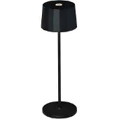 Gnosjö Konstsmide Tafellamp voor buiten | Positano | Zwart | Warm wit | 2.2W |