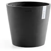 Ecopot's Bloempot Amsterdam 30 cm Donkergrijs Antraciet