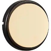 Nordlux Cuba rond-wandlamp-LED module-IP54-zwart