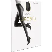 Oroblu Satin 60 Panty - Kleur Singapour/ Antraciet - Maat Maxi/ XXL
