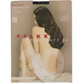 Falke Pure Matt eenkleurig materiaal transparant 20 DEN panty dames grijs - maat M-L