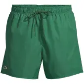 Lacoste Medium Cut Zwemshort Heren Groen XXL