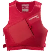 Spinlock Wing Side Zip Pfd 50n Life Jacket Rood L