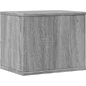 vidaXL Bureau organiser 36x26x29,5 cm bewerkt hout grijs sonoma eiken