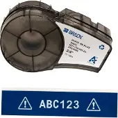 Brady M21-750-595-BL tape vinyl wit op blauw 19,1 mm x 6,40 m (origineel)