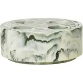 Ferm Living Mist Tandenborstelhouder Gebroken Wit / Smaragd - Tandenborstelhouders Hars Offwhite - 1104271139