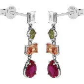 Karma Oorbellen Symbols XL Fall Mood Zilver