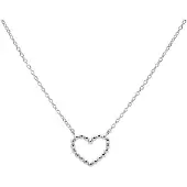 Karma Ketting Open Your Heart Zilver