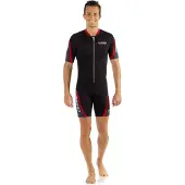 Cressi Playa 2.5 Mm Short Sleeve Shorty Zwart XS