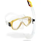 Cressi Onda Snorkeling Set Geel