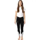 HORZE Felicia fullgrip rijbroek, Black, 38
