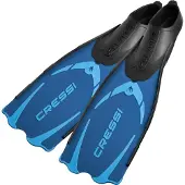 Cressi Palmes Pluma - Couleur - Bleu, Pointure C - 35/36