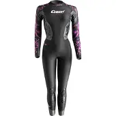 Cressi Kuwae Back Zip 2-3-4 Mm Woman Diving Wetsuit Zwart M Vrouw