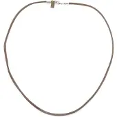 Qoss Leren Ketting Ivo Taupe