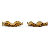 Sagaform Viva kaarsenmanchet 2-pack Amber