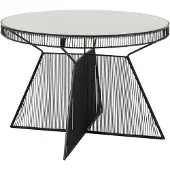 DOMUS Elmo-Salontafel - Zwart Marmerlook