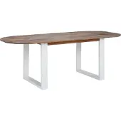 DOMUS Lagos-Eettafel - 8-zits - Bruin Grenen