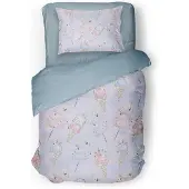 Eleganzzz Kinder Dekbedovertrek Micropercal Sweet Dreams - multi 140x200/220cm