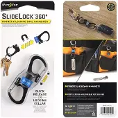 Niteize Carabiner Slidelock 360 blauw