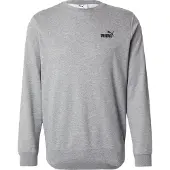 Puma Sportsweatshirt 'Essentials No. 1' grijs gemêleerd / zwart