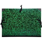 Exacompta Tekenmap Annonay met linten 37x52cm - B3 - 1/2 raisin - Groen - 532200E