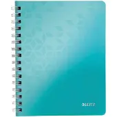 Leitz notitieboekje WOW 4638, A4, geruit, ijsblauw
